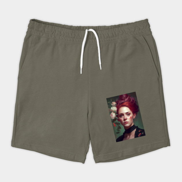 Rebellion in Red: A Portrait of a Victorian 80s Punk Woman by Darksavage