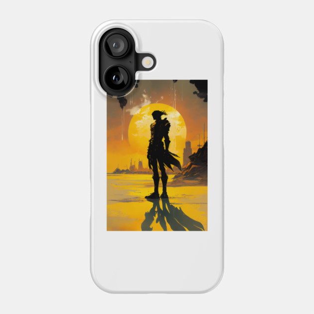 Beyond the Stars: The Alien Bounty Hunter's Lethal Hunt Phone Case by Darksavage