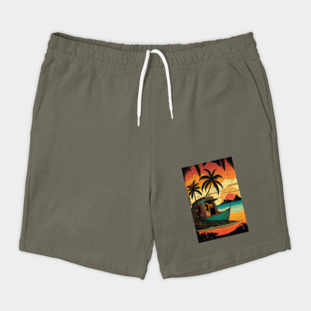 Escape to Fiji's Coral Reef Beach Cabanas by Darksavage