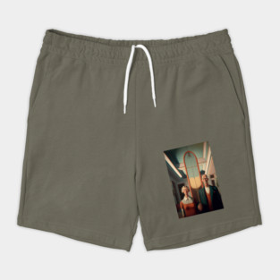 American Gothic pop Art classic Shorts