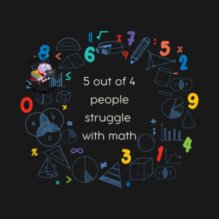 I'm not bad at math, I just have Dyscalculia T-Shirt