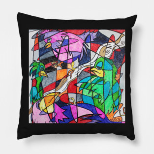Birdology Pillow