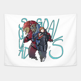 Squad Goals Tapestry