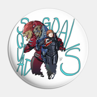 Squad Goals Pin