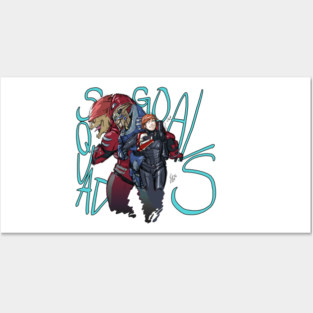 Squad Goals Posters and Art