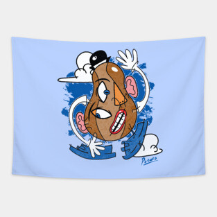 Mr. Picasso Head Tapestry