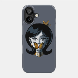 The Silence of the Monarch Phone Case