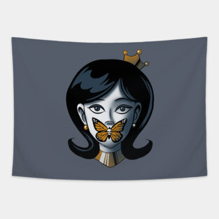 The Silence of the Monarch Tapestry