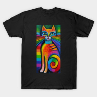 Rainbow cat T-Shirt