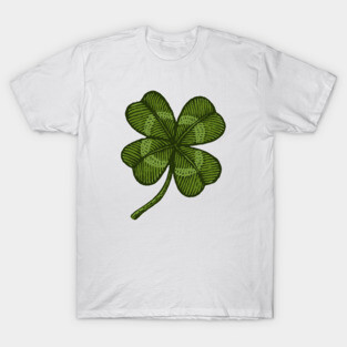 Lucky four leaf clover T-Shirt