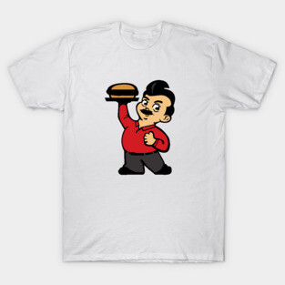Parks and Rec - Ron Swanson Burger Cook-Off Champ T-Shirt