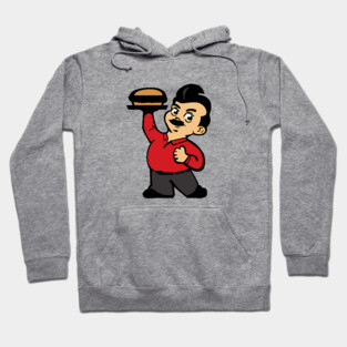Parks and Rec - Ron Swanson Burger Cook-Off Champ Hoodie