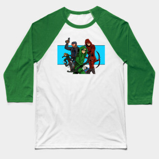 Arrowverse Baseball T-Shirt