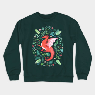 Tropical Dragon Crewneck Sweatshirt