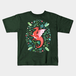 Tropical Dragon Kids T-Shirt