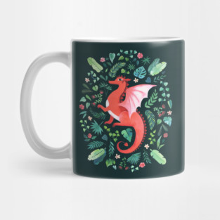 Tropical Dragon Mug