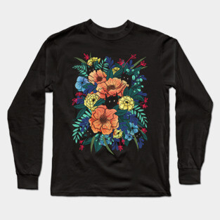 Wild Flowers Long Sleeve T-Shirt