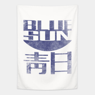 Blue Sun Tapestry