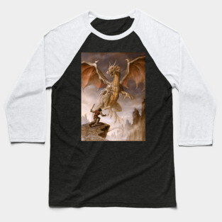 DragonSlayer Baseball T-Shirt