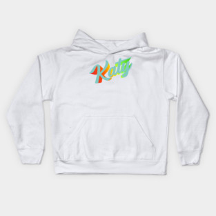 Colorful Katy Kids Hoodie