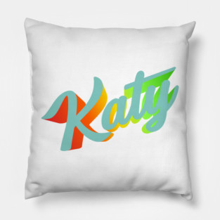 Colorful Katy Pillow