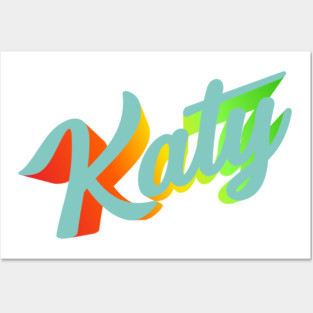 Colorful Katy Posters and Art