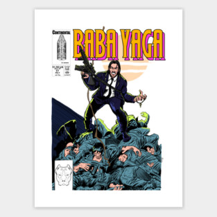 Baba Yaga Nº1 Sticker