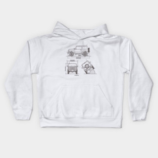 Suzuki Jimny JB74 Kids Hoodie