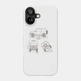 Suzuki Jimny JB74 Phone Case