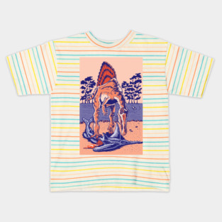 Spinosaurus the Hunter Kids T-Shirt