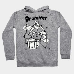 Drummer (Male) by Pollux Hoodie