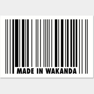 Wakanda Posters and Art