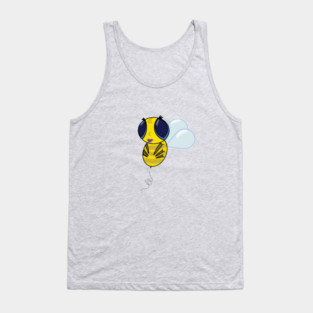 Funny Little Bee Tank Top