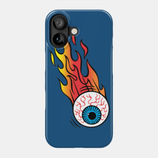Flaming Eyeball Phone Case