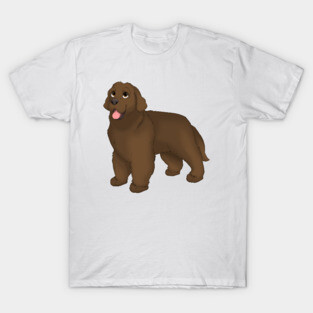 Brown Newfoundland Dog T-Shirt