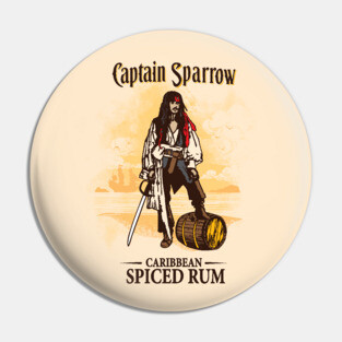 Captain Sparrow Pin