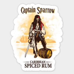 Captain Sparrow Sticker