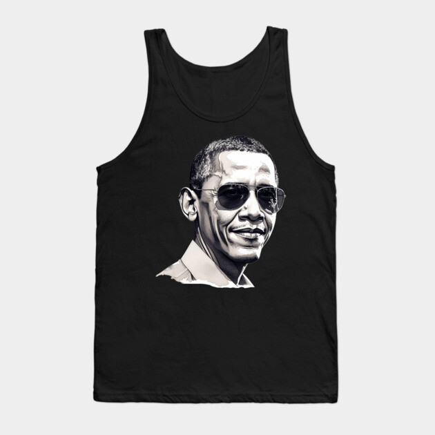 Barack Obama, Black History Tank Top by UrbanLifeApparel