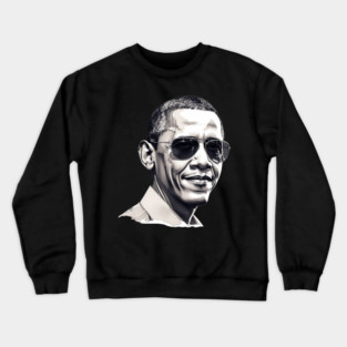 Barack Obama, Black History Crewneck Sweatshirt
