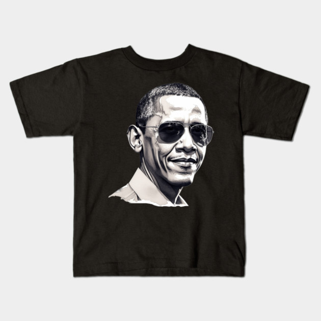 Barack Obama, Black History Kids T-Shirt by UrbanLifeApparel