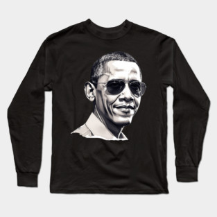 Barack Obama, Black History Long Sleeve T-Shirt