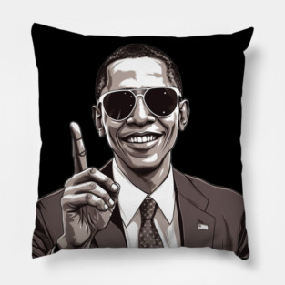 Barack Obama #1 Pillow