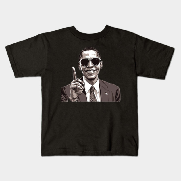 Barack Obama #1 Kids T-Shirt by UrbanLifeApparel