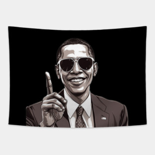 Barack Obama #1 Tapestry