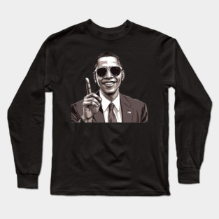 Barack Obama #1 Long Sleeve T-Shirt