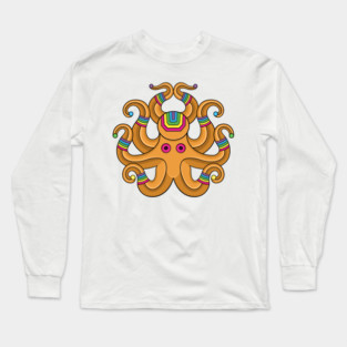 Colorforms octopus Long Sleeve T-Shirt