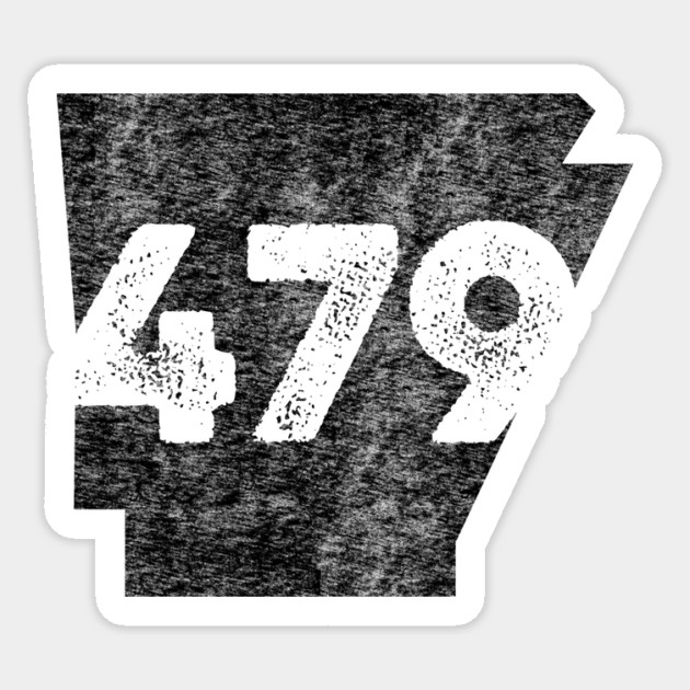 479 Arkansas Sticker by rt-shirts