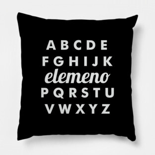 Alphabet Pillow
