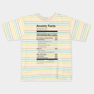 Anxiety Facts Kids T-Shirt