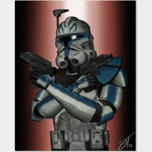 Captain Rex Posters and Art